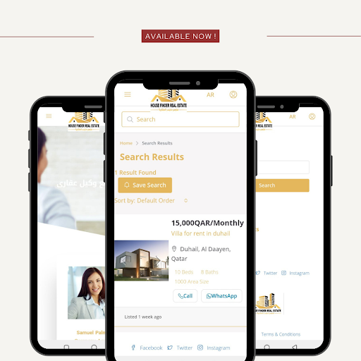 Android application House Finder Real State screenshort