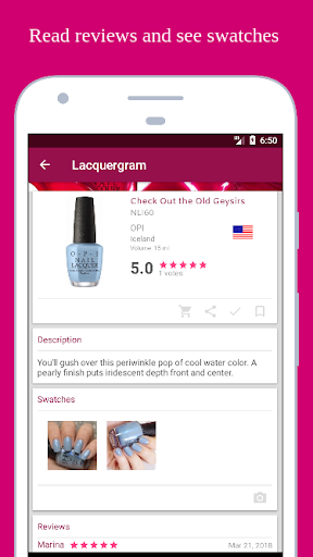 Lacquergram: for Nail Polish L Screen 2