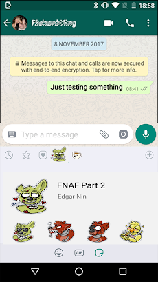 WAStickers - Fnaf Stickersのおすすめ画像4