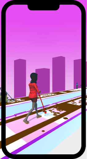 Cleaning Maid Runner - Sweeper