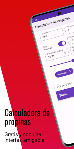 Vista previa de la aplicación