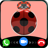Lady Bug Fake Video  Call Simulator