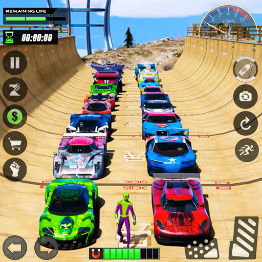 GT Car Stunt: Crazy Car Games