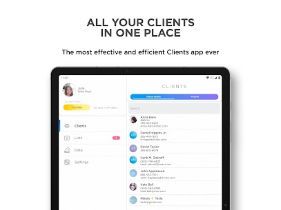 Clients — your client database 6