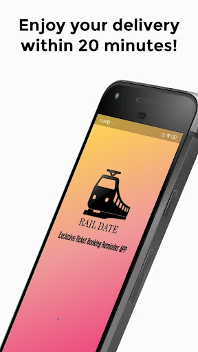 Android application RAIL DATE - Train Ticket Booki screenshort