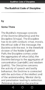 Buddhist Code of Discipline