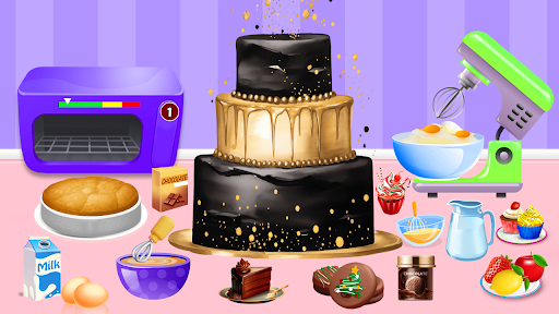 Android application Christmas Cakes Cooking Bakery screenshort