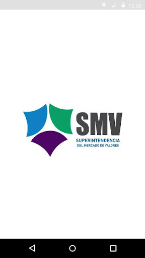 Android application App de la SMV screenshort