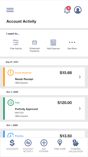 Android application AmeriComp Benefits Mobile screenshort