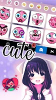 screenshot of Anime Cat Girl Theme