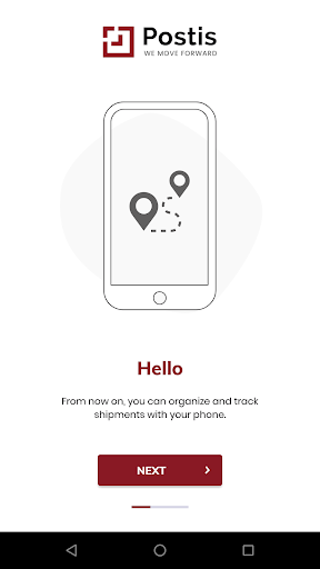 Android application Postis screenshort
