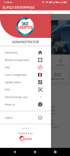 360 Logistics Screen 3