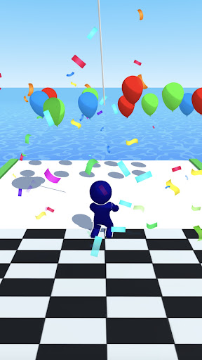 Balloon Fly Running 3D Screen 3