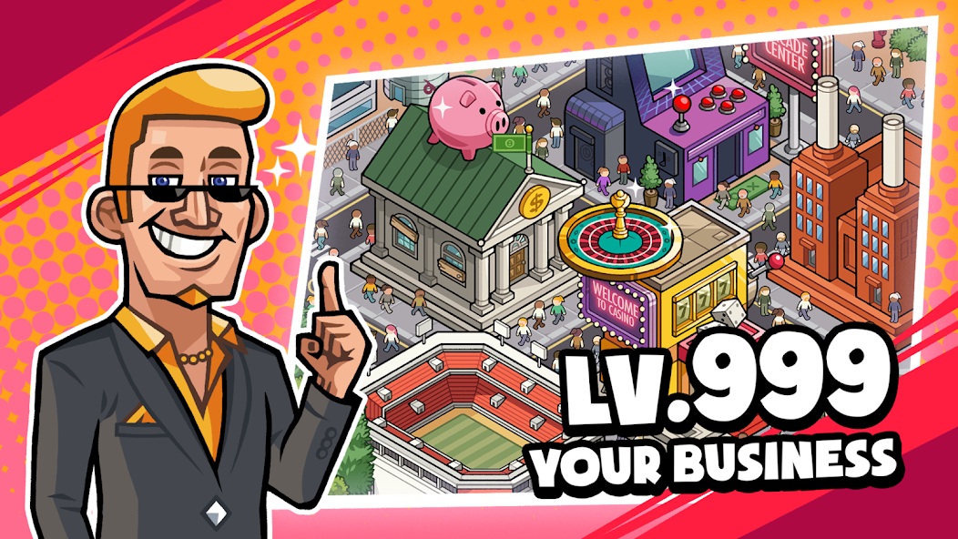 Idle Billionaire Tycoon 1.14.13 APK + Мод (Unlimited money) за Android