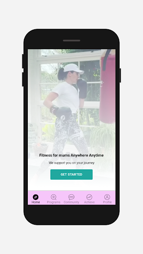 Android application YMF Fitness screenshort
