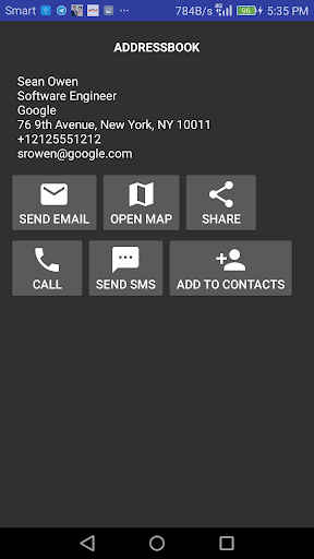 QR Code Scanner & Generator Screen 2