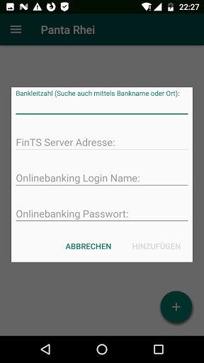 Bankmeister Screen 2
