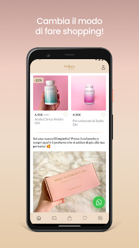 Android application OlimpiaHome screenshort