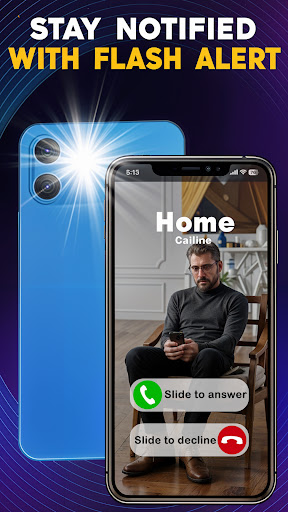 Flashlight Call and SMS Alert