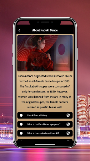 Kabuki Dance Screen 3