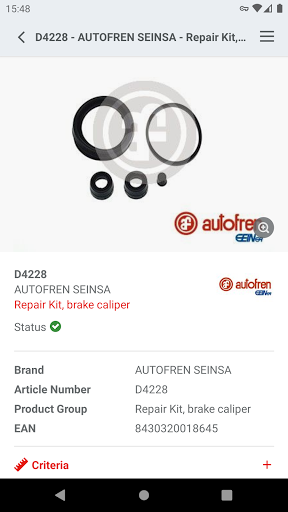 AUTOFREN SEINSA Screen 3