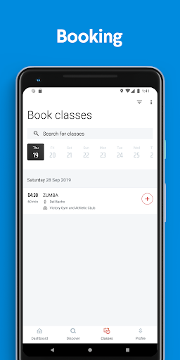 Android application Victory Gym and Athletic Club screenshort