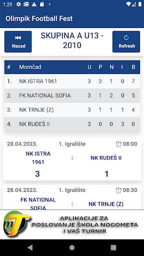 Olimpik Football Fest Screen 3
