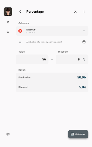 Screenshot of All-In-One Calculator