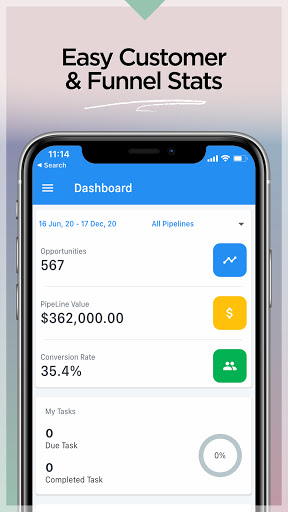 Android application FG Funnels screenshort