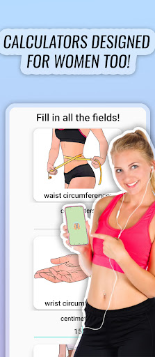 Ideal Weight, BodyFat, Bmi Screen 3