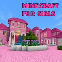 Розовый дом для девочек в Майнкрафт ПЕ