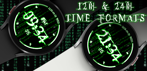 Matrix Animated Watch Face Screenshot 2 - AppWisp.com