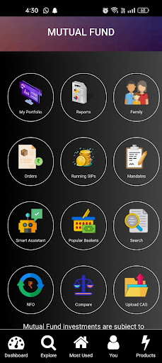 iNeed Fin Essential Services Screen 3