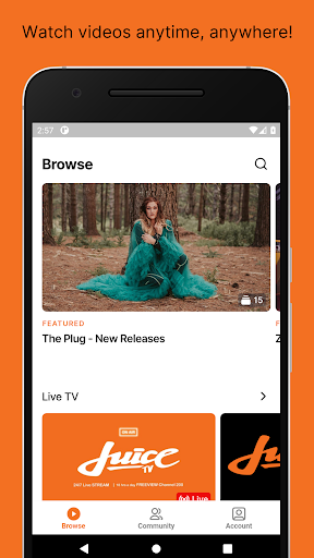 Android application Mood - Music Television screenshort