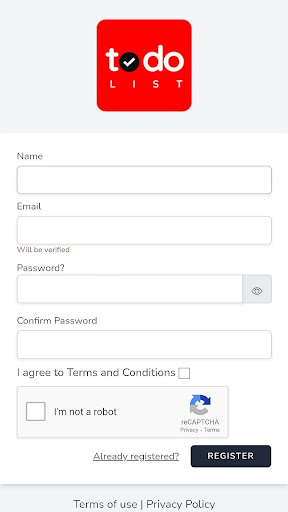 Android application To-Do Task List screenshort