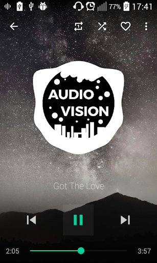 Android application AudioVision for Video Makers screenshort