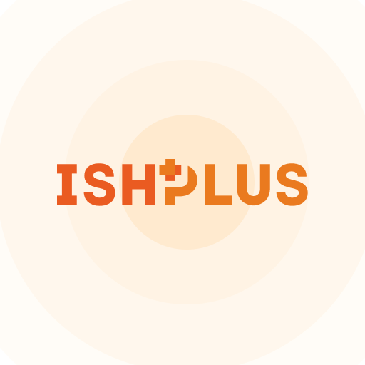 Ish Plus logo
