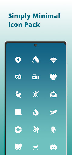 Android application Simply Minimal - Icon Pack screenshort