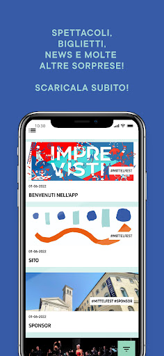 Android application Mittelfest screenshort