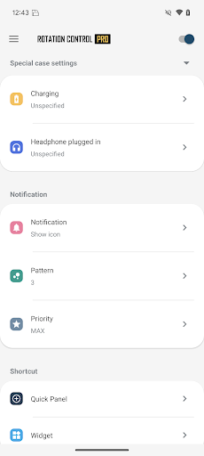 Rotation Control Pro - Personalization - apps