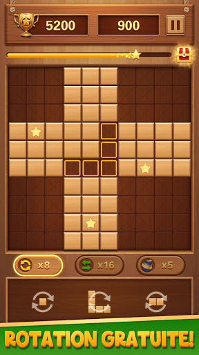 Block Puzzle Wood Blast  APK MOD screenshots 2