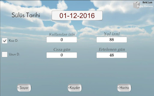 Şafak Haritası Screen 3