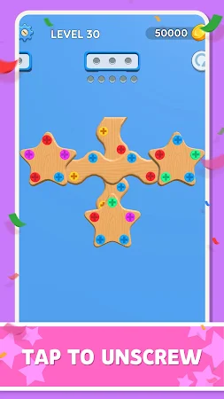 Game screenshot Color Wood Screw Puzzle hack