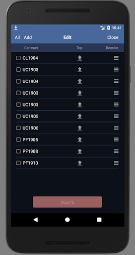 Android application APEX Mobile screenshort