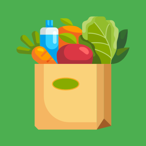 Grocery shared list and pantry logo