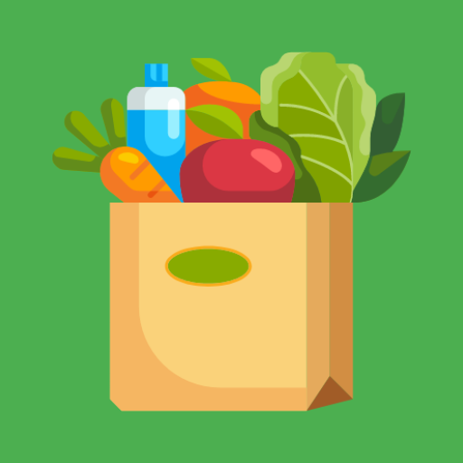 Grocery shared list and pantry  Icon