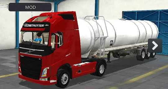 Mods Truck Trailer Tangki Gas