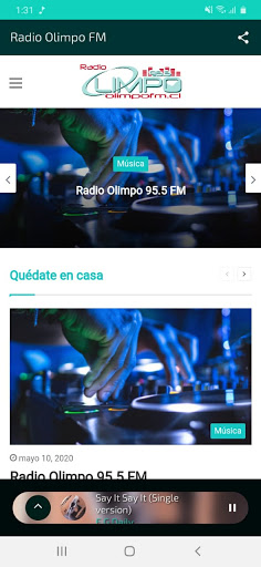 Radio Olimpo FM Screen 3