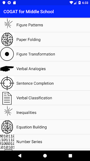 COGAT for Grade 7 & 8 Screen 3