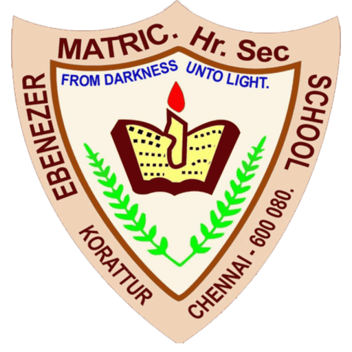 Ebenezer Mat School Korattur logo